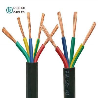 450/750 V, pet žil, vodotesen gumijasti kabel